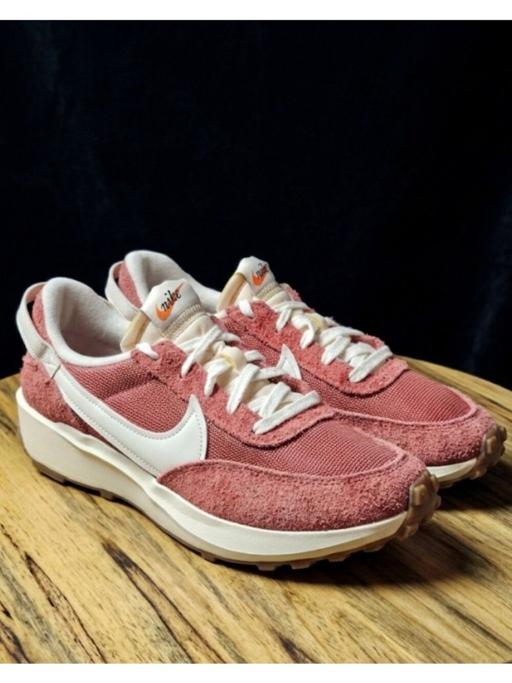 Nike Waffle Debut Vintage Adobe Sail Gum Low Top Running  Sneakers Women  9.5
